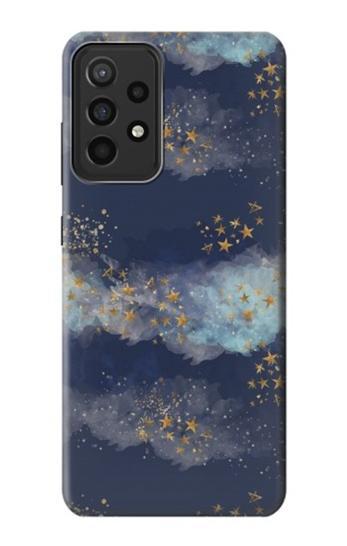 S3364 Gold Star Sky Case Cover Custodia per Samsung Galaxy A52s 5G