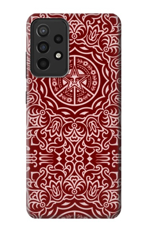 S3556 Yen Pattern Case Cover Custodia per Samsung Galaxy A52s 5G