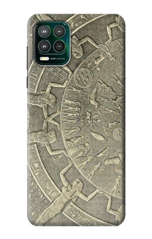 S3396 Dendera Zodiac Ancient Egypt Case Cover Custodia per Motorola Moto G Stylus 5G