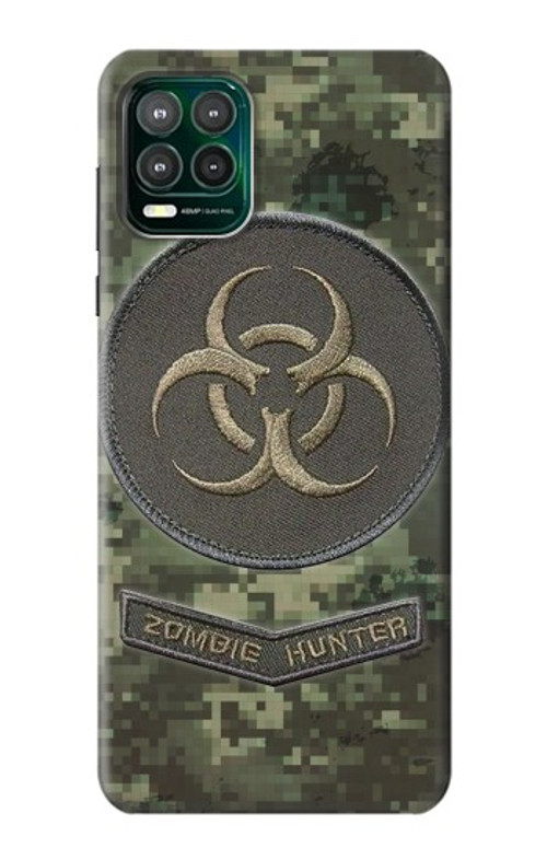 S3468 Biohazard Zombie Hunter Graphic Case Cover Custodia per Motorola Moto G Stylus 5G