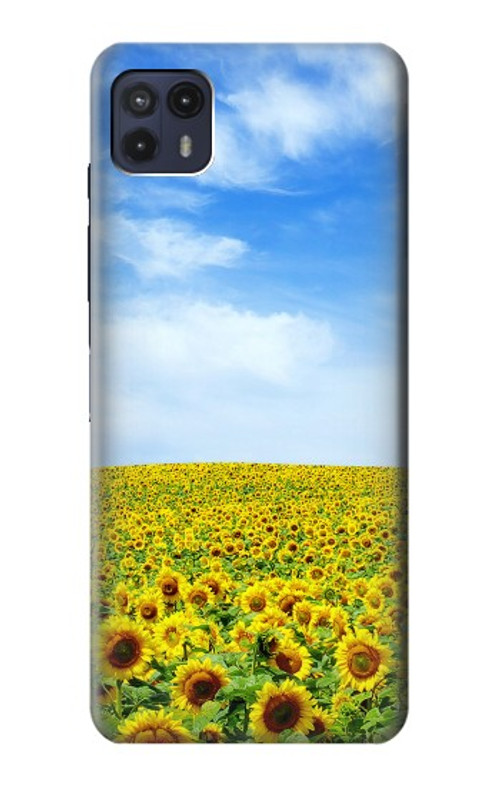 S0232 Sunflower Case Cover Custodia per Motorola Moto G50 5G [for G50 5G only. NOT for G50]