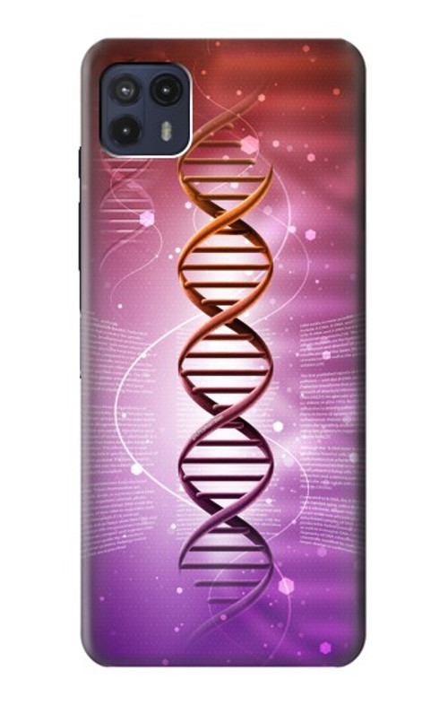 S2573 Dna Genetic Code Case Cover Custodia per Motorola Moto G50 5G [for G50 5G only. NOT for G50]