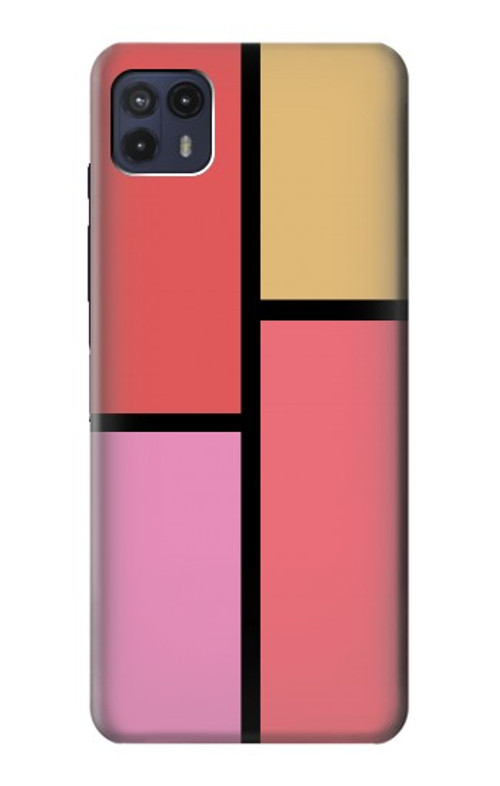 S2795 Cheek Palette Color Case Cover Custodia per Motorola Moto G50 5G [for G50 5G only. NOT for G50]
