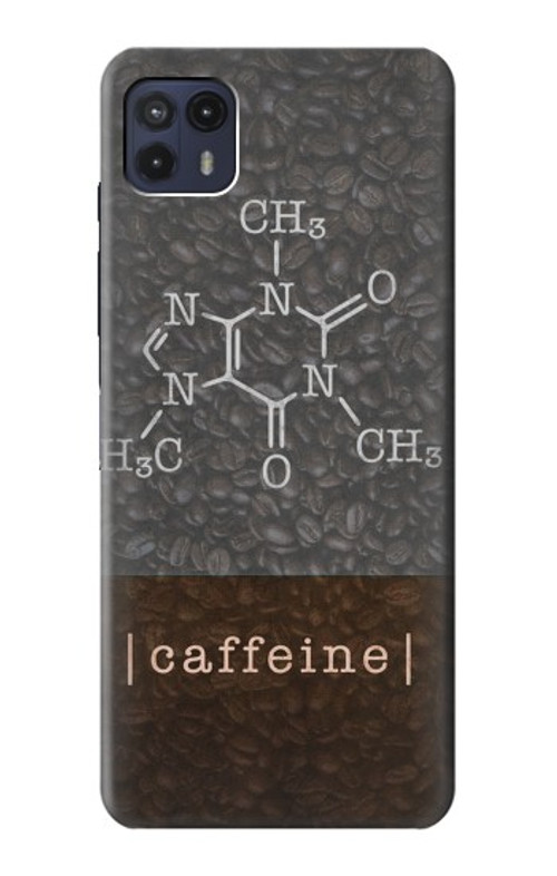 S3475 Caffeine Molecular Case Cover Custodia per Motorola Moto G50 5G [for G50 5G only. NOT for G50]