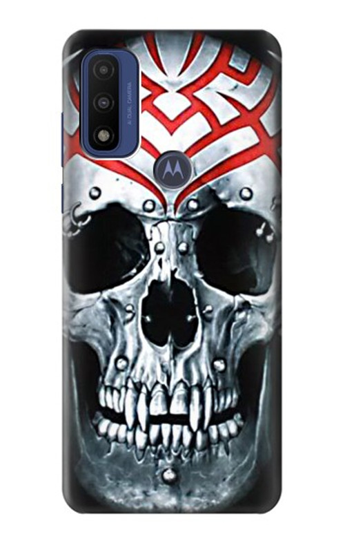 S0223 Vampire Skull Tattoo Case Cover Custodia per Motorola G Pure
