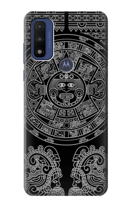 S1838 Mayan Pattern Case Cover Custodia per Motorola G Pure