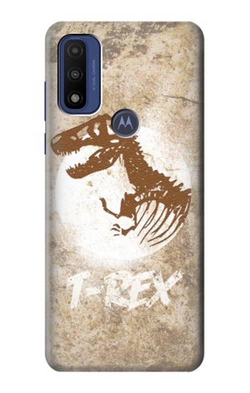 S2372 T-Rex Jurassic Fossil Case Cover Custodia per Motorola G Pure