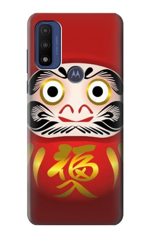 S2839 Japan Daruma Doll Case Cover Custodia per Motorola G Pure