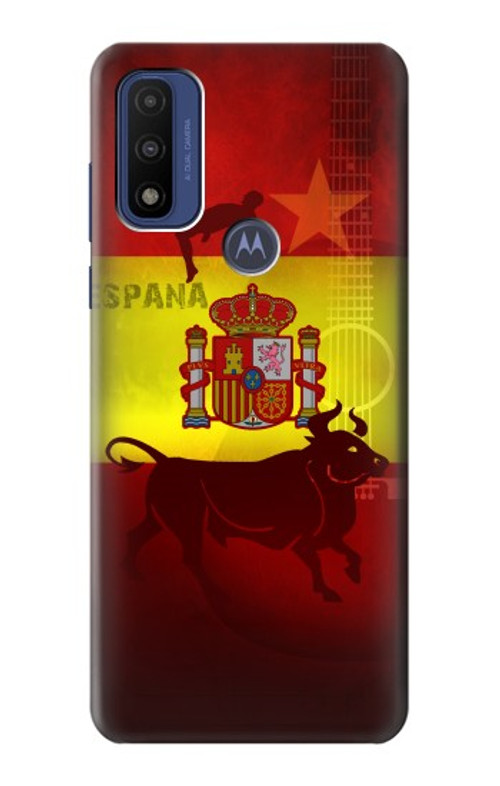 S2984 Spain Football Soccer Case Cover Custodia per Motorola G Pure S2984 Spain Football Soccer Case Cover Custodia per Motorola G Pure