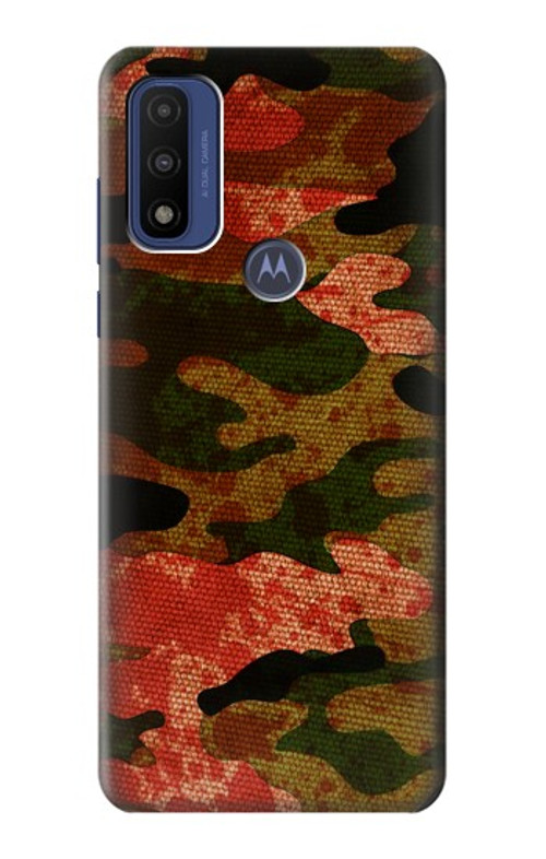 S3393 Camouflage Blood Splatter Case Cover Custodia per Motorola G Pure