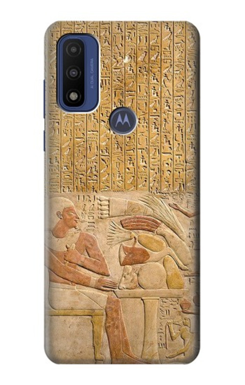 S3398 Egypt Stela Mentuhotep Case Cover Custodia per Motorola G Pure