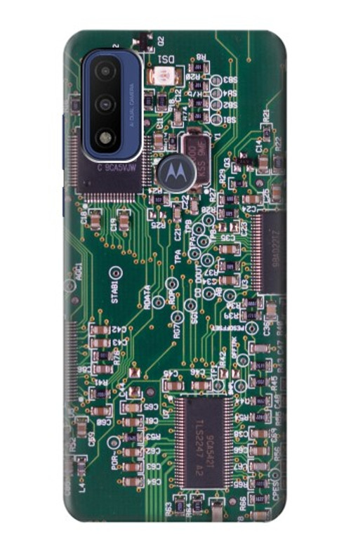 S3519 Electronics Circuit Board Graphic Case Cover Custodia per Motorola G Pure