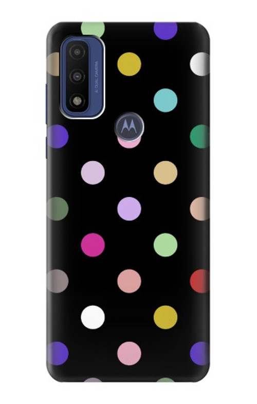 S3532 Colorful Polka Dot Case Cover Custodia per Motorola G Pure