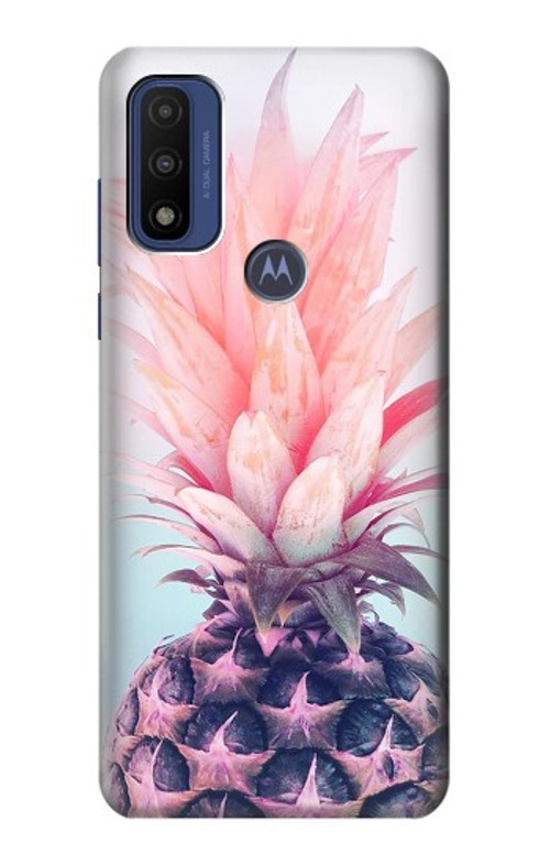 S3711 Pink Pineapple Case Cover Custodia per Motorola G Pure