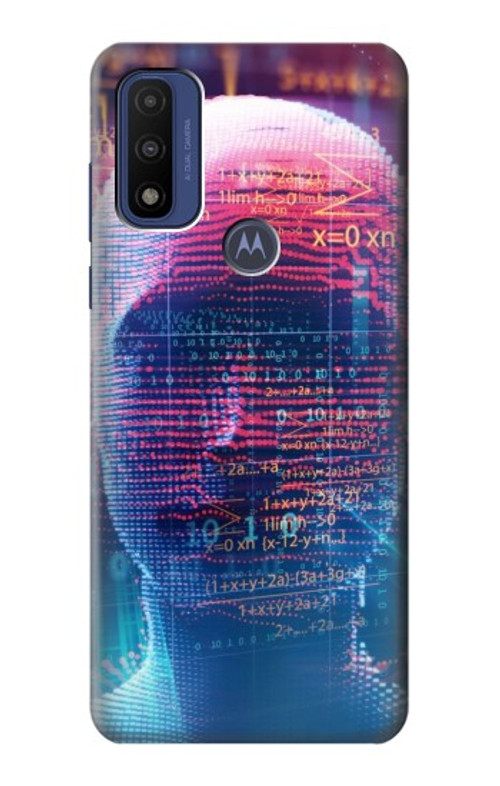 S3800 Digital Human Face Case Cover Custodia per Motorola G Pure