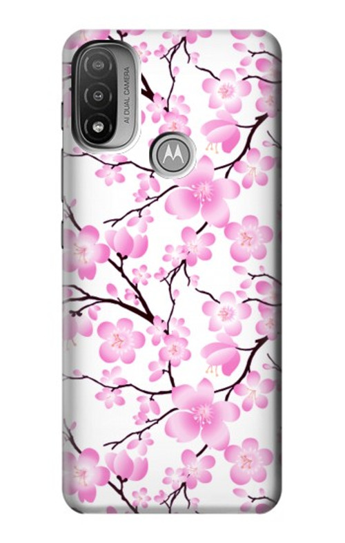 S1972 Sakura Cherry Blossoms Case Cover Custodia per Motorola Moto E20,E30,E40