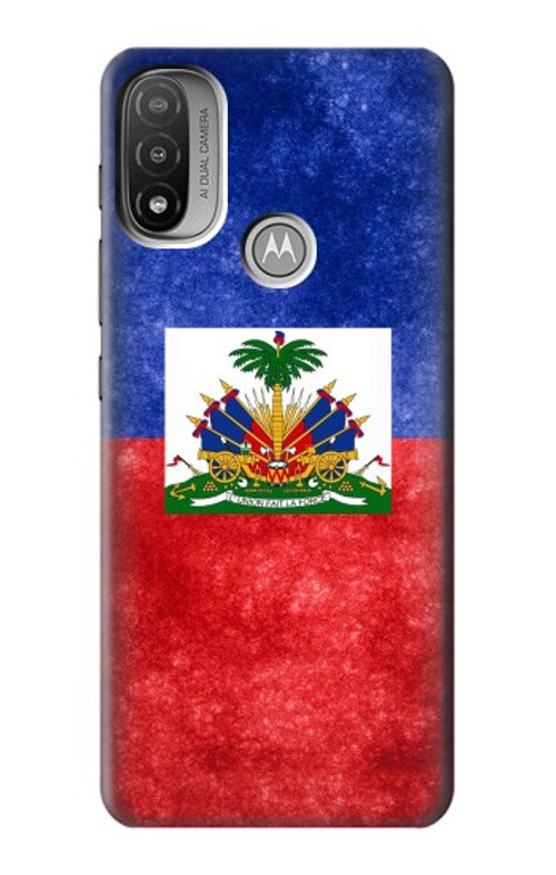 S3022 Haiti Flag Case Cover Custodia per Motorola Moto E20,E30,E40