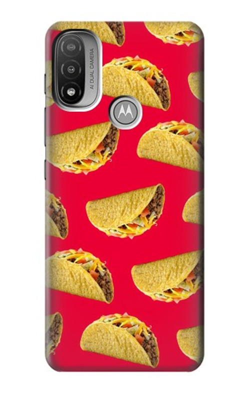 S3755 Mexican Taco Tacos Case Cover Custodia per Motorola Moto E20,E30,E40