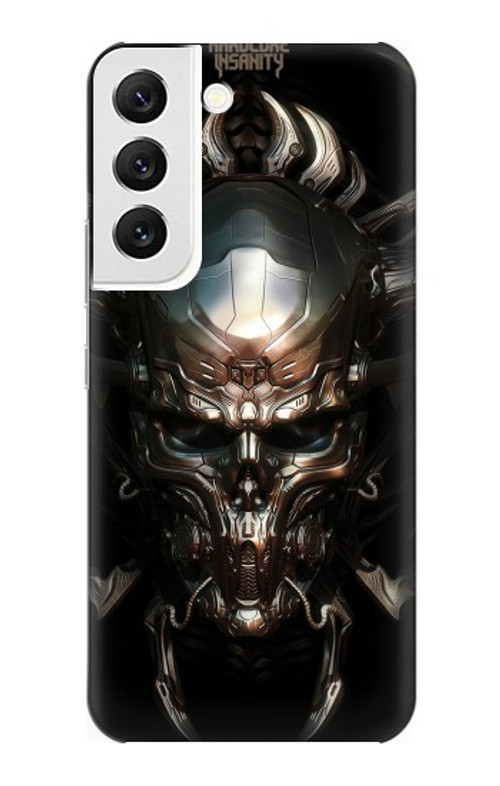S1027 Hardcore Metal Skull Case Cover Custodia per Samsung Galaxy S22