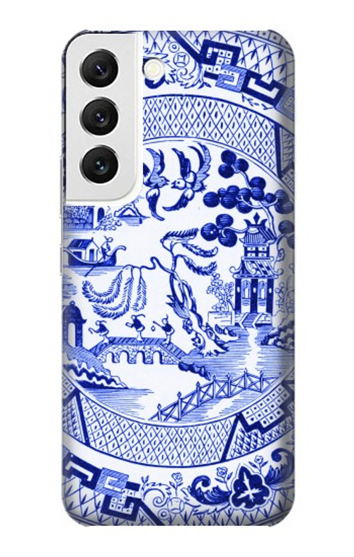 S2768 Willow Pattern Graphic Case Cover Custodia per Samsung Galaxy S22 S2768 Willow Pattern Graphic Case Cover Custodia per Samsung Galaxy S22