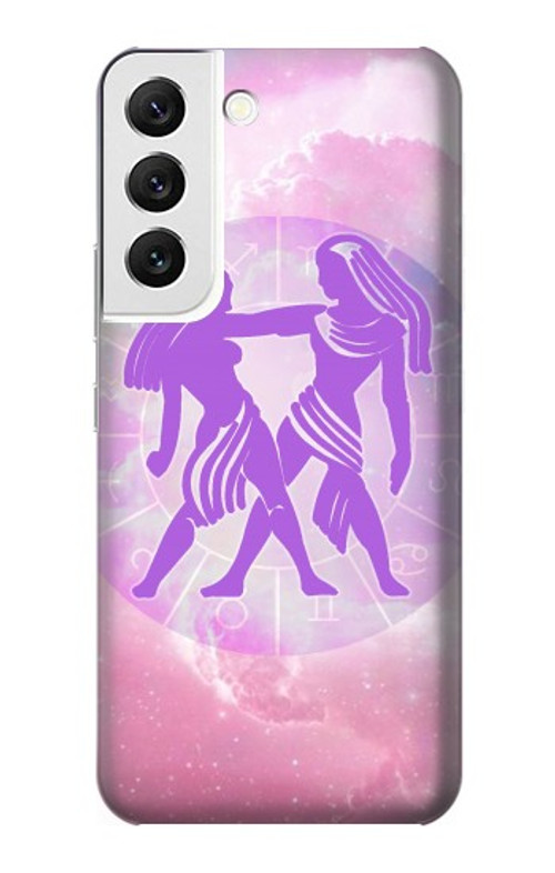 S3259 Zodiac Gemini Case Cover Custodia per Samsung Galaxy S22