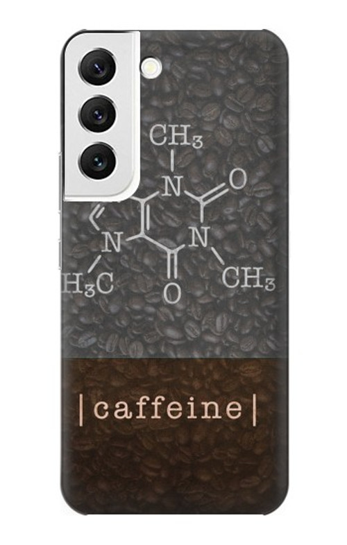 S3475 Caffeine Molecular Case Cover Custodia per Samsung Galaxy S22