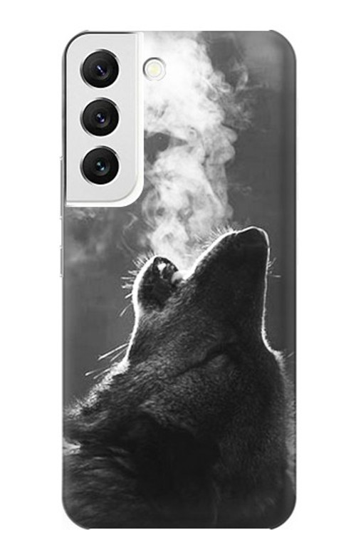 S3505 Wolf Howling Case Cover Custodia per Samsung Galaxy S22