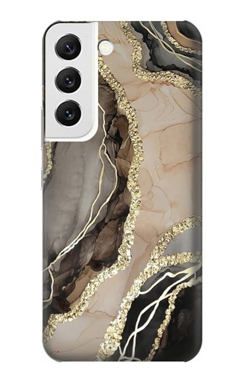 S3700 Marble Gold Graphic Printed Case Cover Custodia per Samsung Galaxy S22