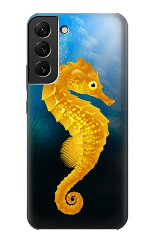 S2444 Seahorse Underwater World Case Cover Custodia per Samsung Galaxy S22 Plus