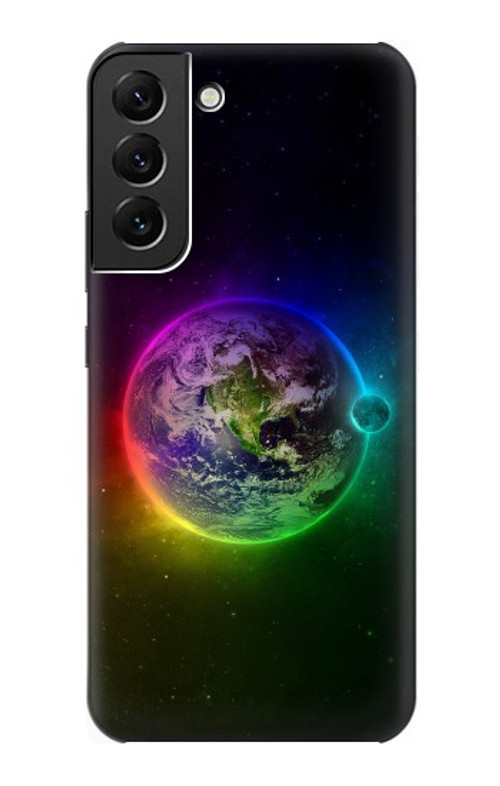 S2570 Colorful Planet Case Cover Custodia per Samsung Galaxy S22 Plus S2570 Colorful Planet Case Cover Custodia per Samsung Galaxy S22 Plus