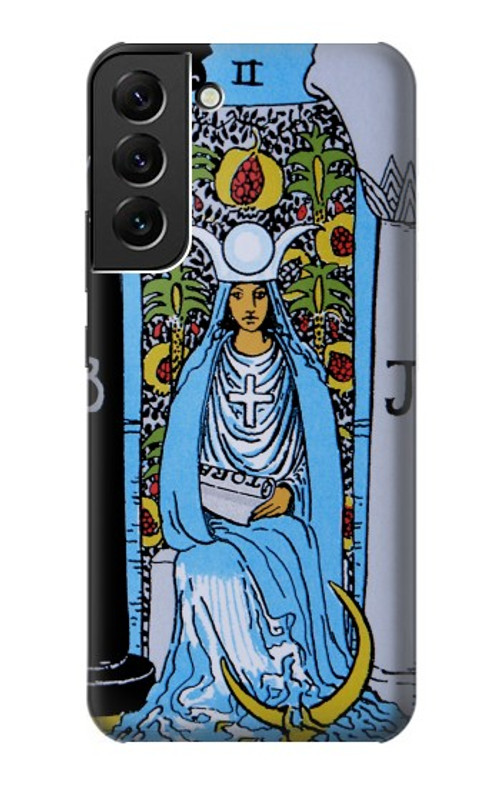 S2764 High Priestess Tarot Card Case Cover Custodia per Samsung Galaxy S22 Plus S2764 High Priestess Tarot Card Case Cover Custodia per Samsung Galaxy S22 Plus