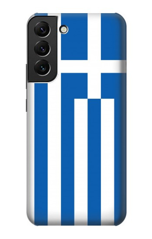S3102 Flag of Greece Case Cover Custodia per Samsung Galaxy S22 Plus