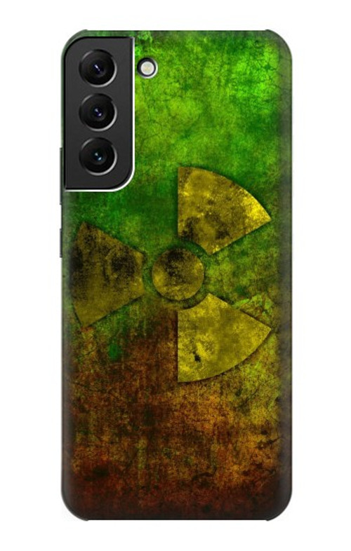 S3202 Radioactive Nuclear Hazard Symbol Case Cover Custodia per Samsung Galaxy S22 Plus