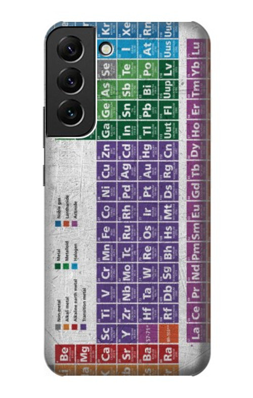 S3383 Periodic Table Case Cover Custodia per Samsung Galaxy S22 Plus