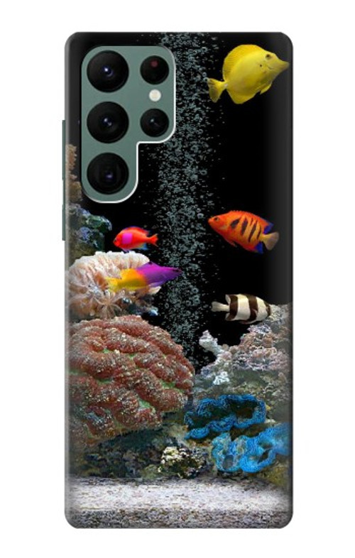S0226 Aquarium Case Cover Custodia per Samsung Galaxy S22 Ultra