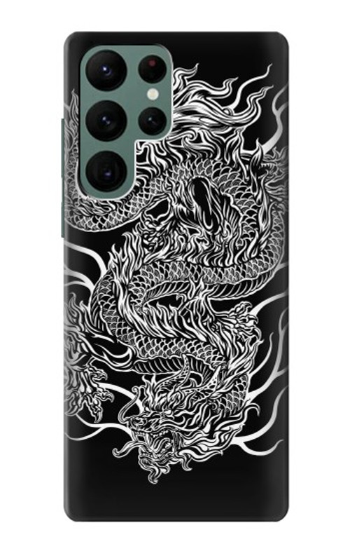 S1943 Dragon Tattoo Case Cover Custodia per Samsung Galaxy S22 Ultra