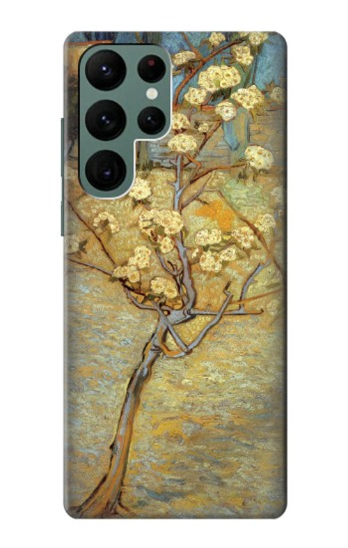 S1978 Van Gogh Letter Pear Tree Blossom Case Cover Custodia per Samsung Galaxy S22 Ultra S1978 Van Gogh Letter Pear Tree Blossom Case Cover Custodia per Samsung Galaxy S22 Ultra