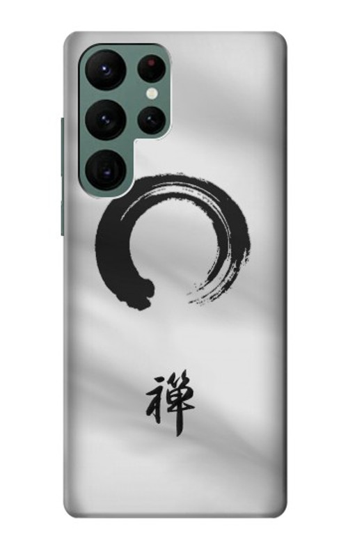 S2398 Zen Buddhism Symbol Case Cover Custodia per Samsung Galaxy S22 Ultra