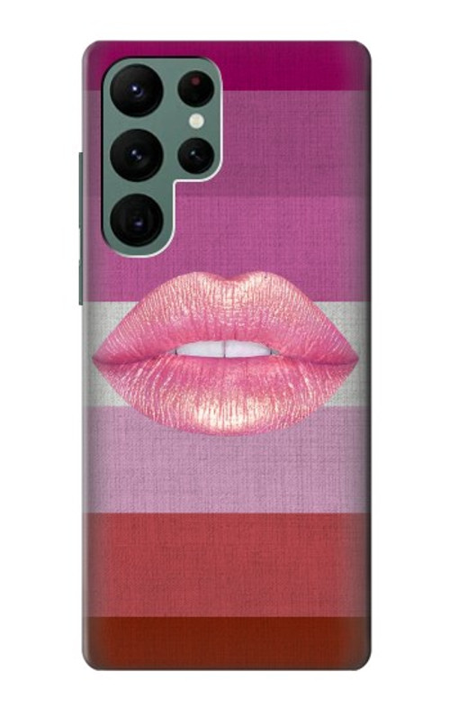 S3473 LGBT Lesbian Flag Case Cover Custodia per Samsung Galaxy S22 Ultra