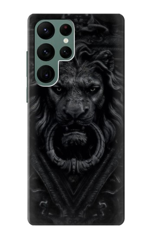 S3619 Dark Gothic Lion Case Cover Custodia per Samsung Galaxy S22 Ultra