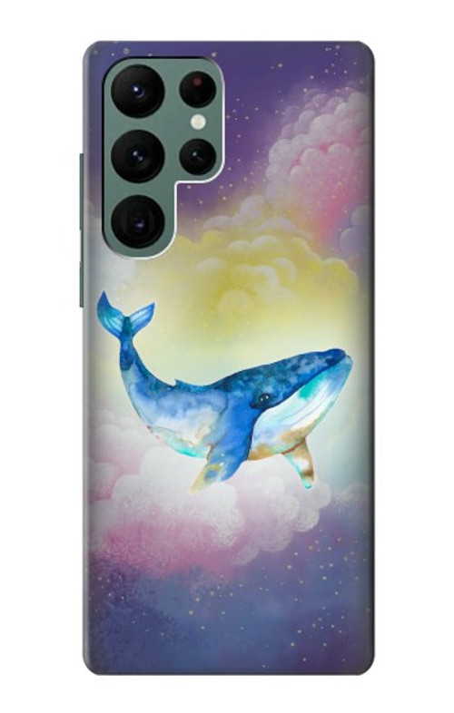 S3802 Dream Whale Pastel Fantasy Case Cover Custodia per Samsung Galaxy S22 Ultra