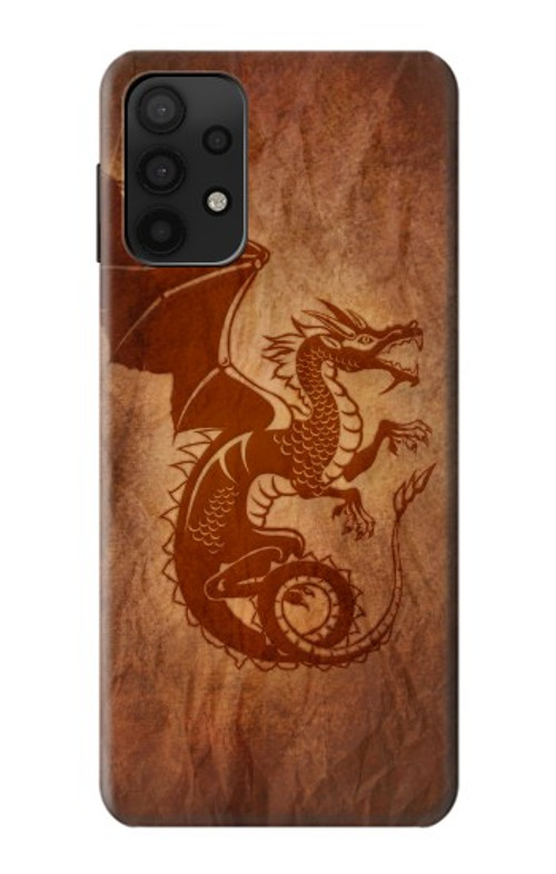 S3086 Red Dragon Tattoo Case Cover Custodia per Samsung Galaxy M32 5G