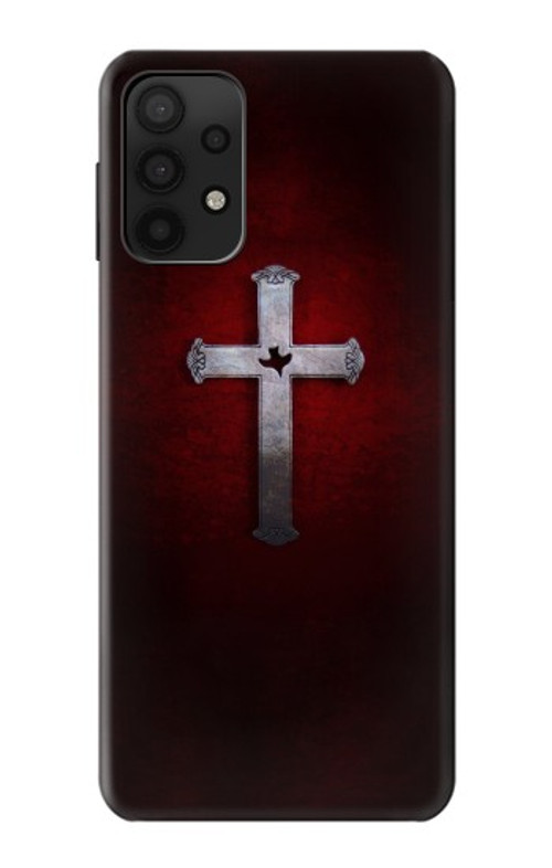 S3160 Christian Cross Case Cover Custodia per Samsung Galaxy M32 5G