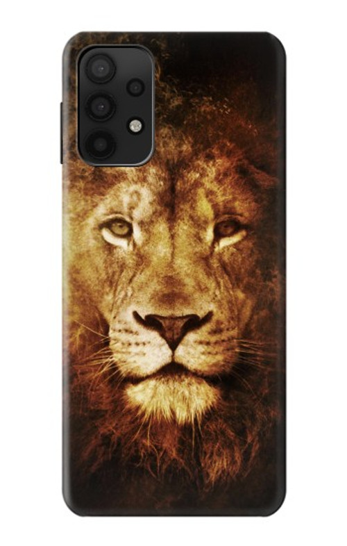 S3182 Lion Case Cover Custodia per Samsung Galaxy M32 5G