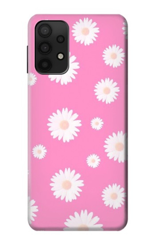 S3500 Pink Floral Pattern Case Cover Custodia per Samsung Galaxy M32 5G