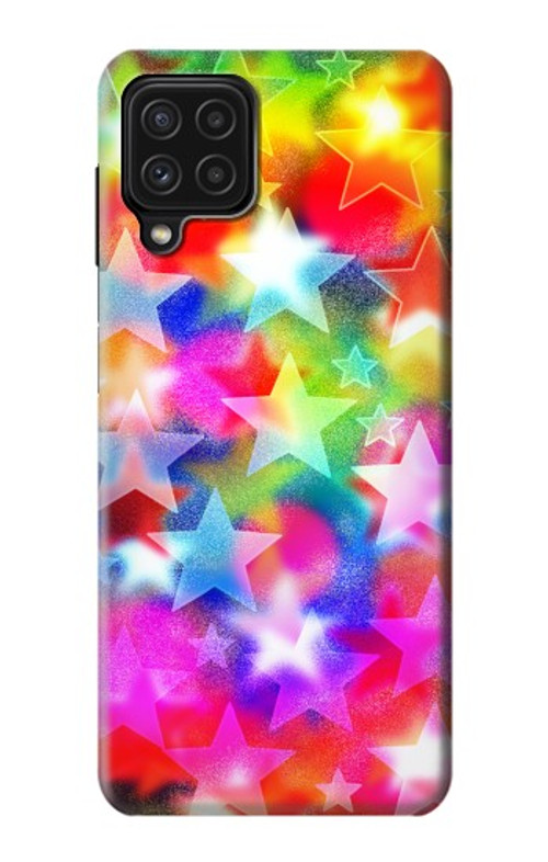 S3292 Colourful Disco Star Case Cover Custodia per Samsung Galaxy M22