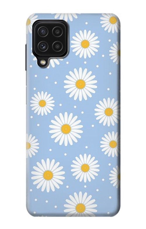 S3681 Daisy Flowers Pattern Case Cover Custodia per Samsung Galaxy M22