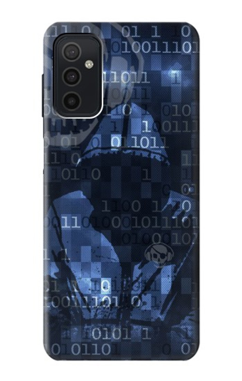 S3431 Digital Code Cyber Hacker Case Cover Custodia per Samsung Galaxy M52 5G