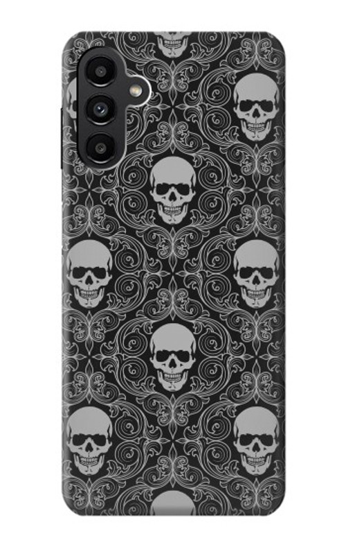 S2371 Skull Vintage Monochrome Pattern Case Cover Custodia per Samsung Galaxy A13 5G