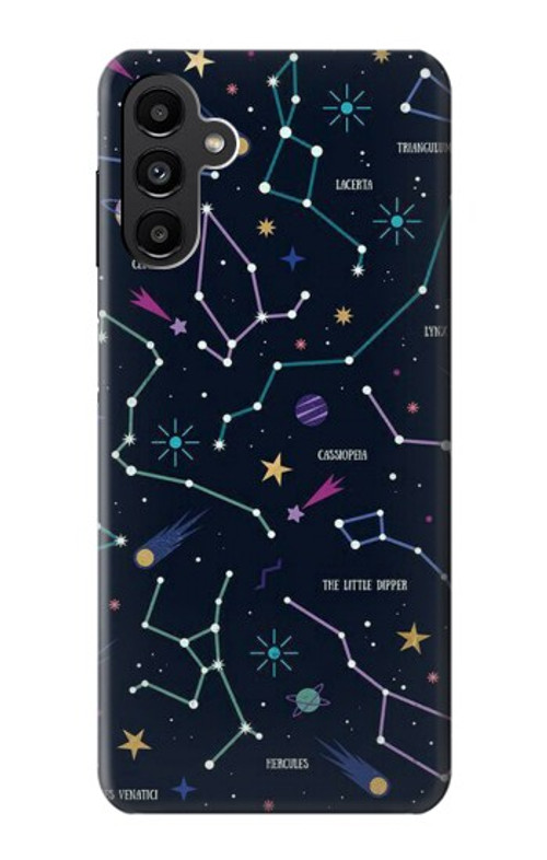 S3220 Star Map Zodiac Constellations Case Cover Custodia per Samsung Galaxy A13 5G